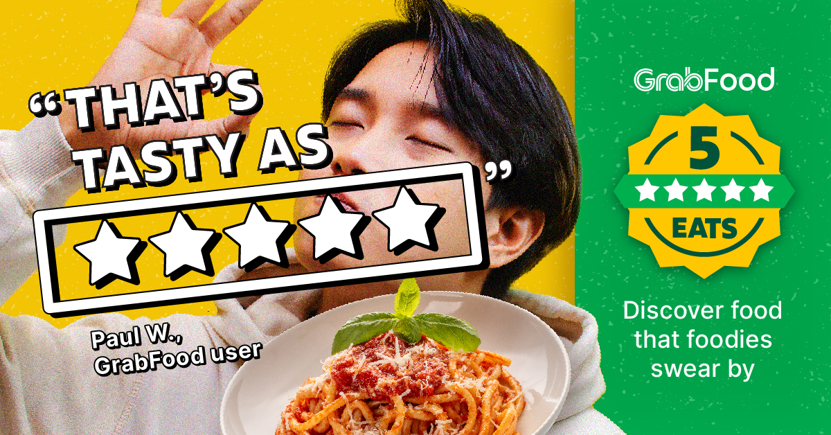 grabfood 5-star eats