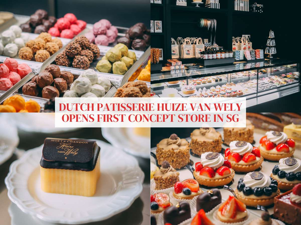 Huize van Wely Singapore: Our first look at famous Dutch patisserie’s concept store at Raffles Singapore