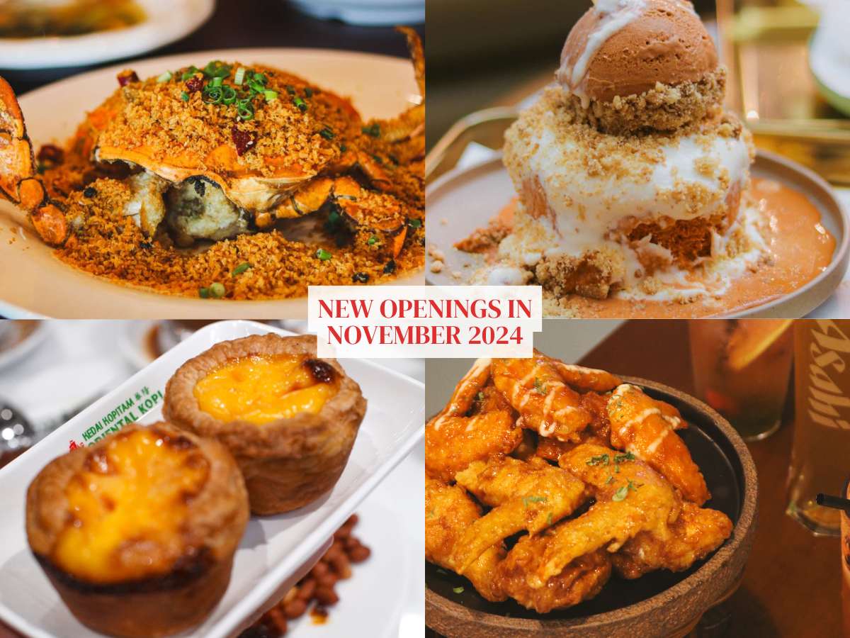 New openings in Singapore: November 2024