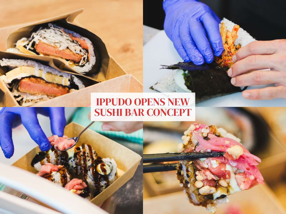 Roll Sushi by Ippudo: New takeaway sushi bar concept at Marina Bay Sands with 16 different sushi varieties