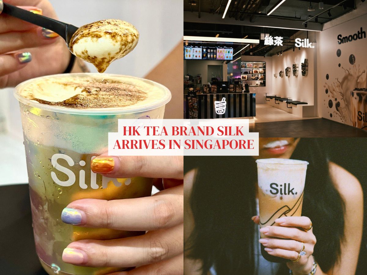 HK milk tea brand Silk now open in Singapore, at Orchard Gateway