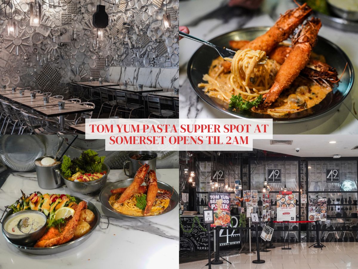 Your next supper spot? 49 Seats at Orchard opens til 2am serving tom yum pasta