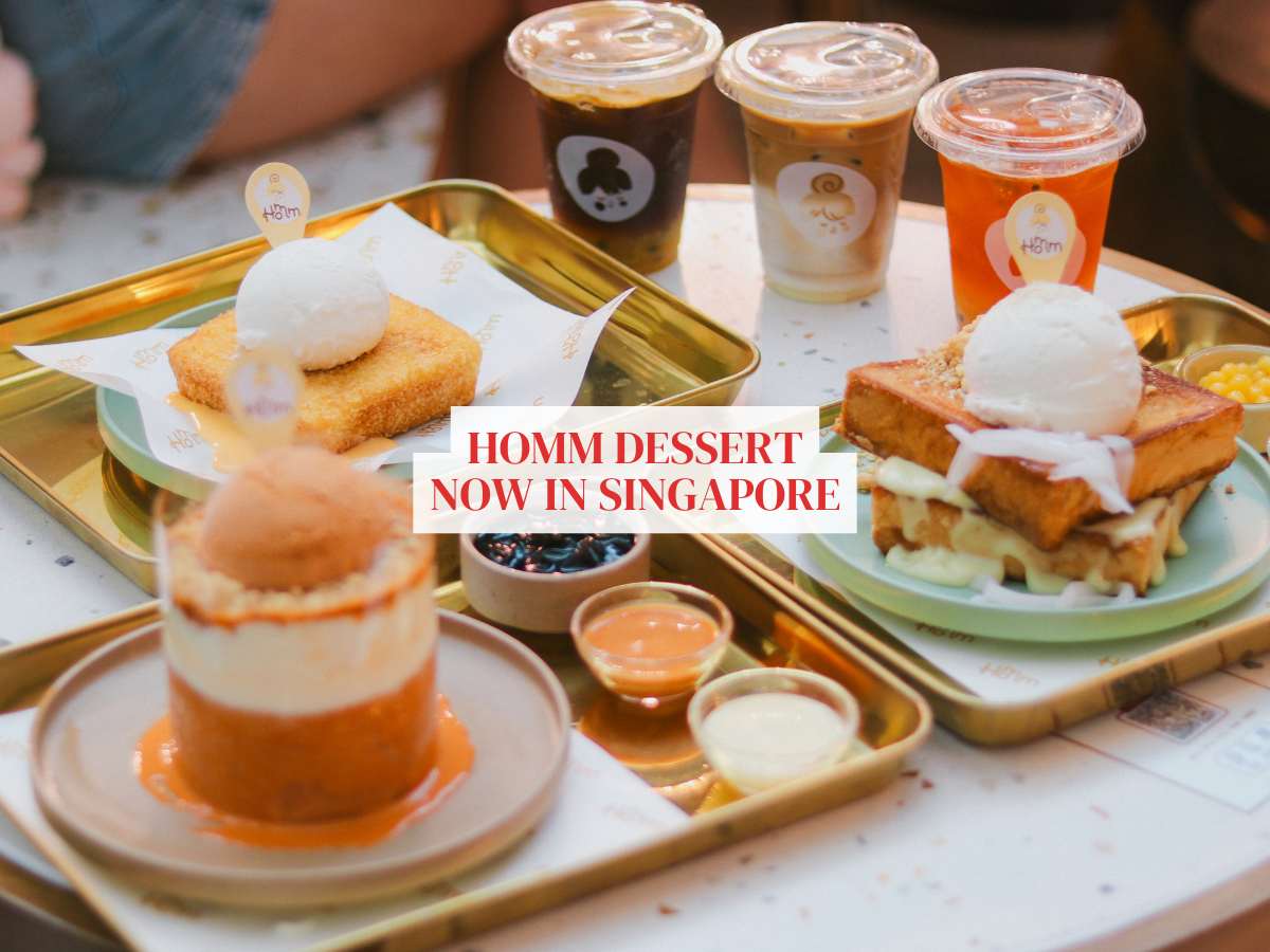 Homm Dessert Singapore: Famous Melbourne cafe opens local outpost at Raffles City serving Thai-inspired desserts