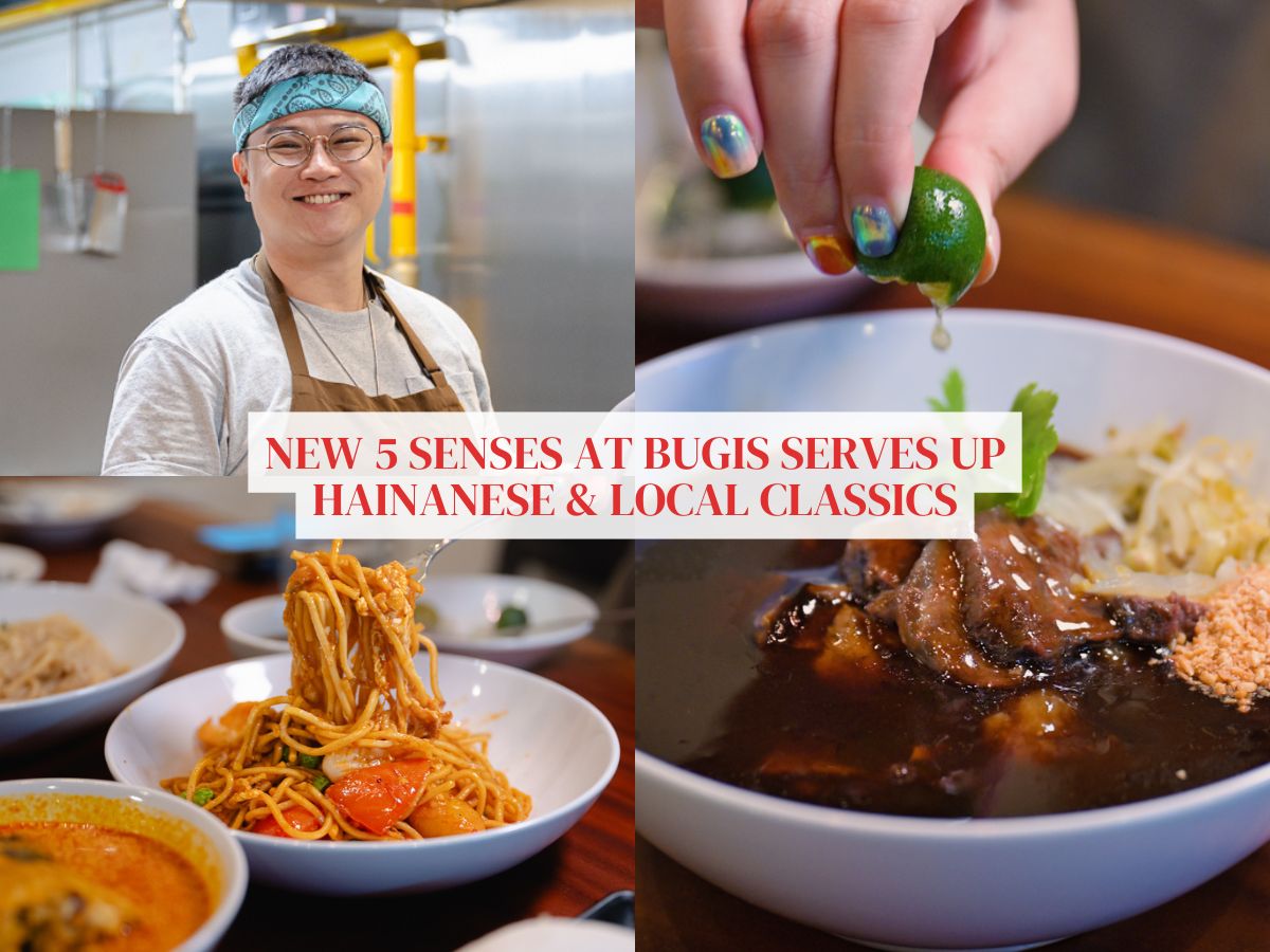 5 Senses at Odeon 333 is a new eatery serving up Hainanese classics & elevated local fare