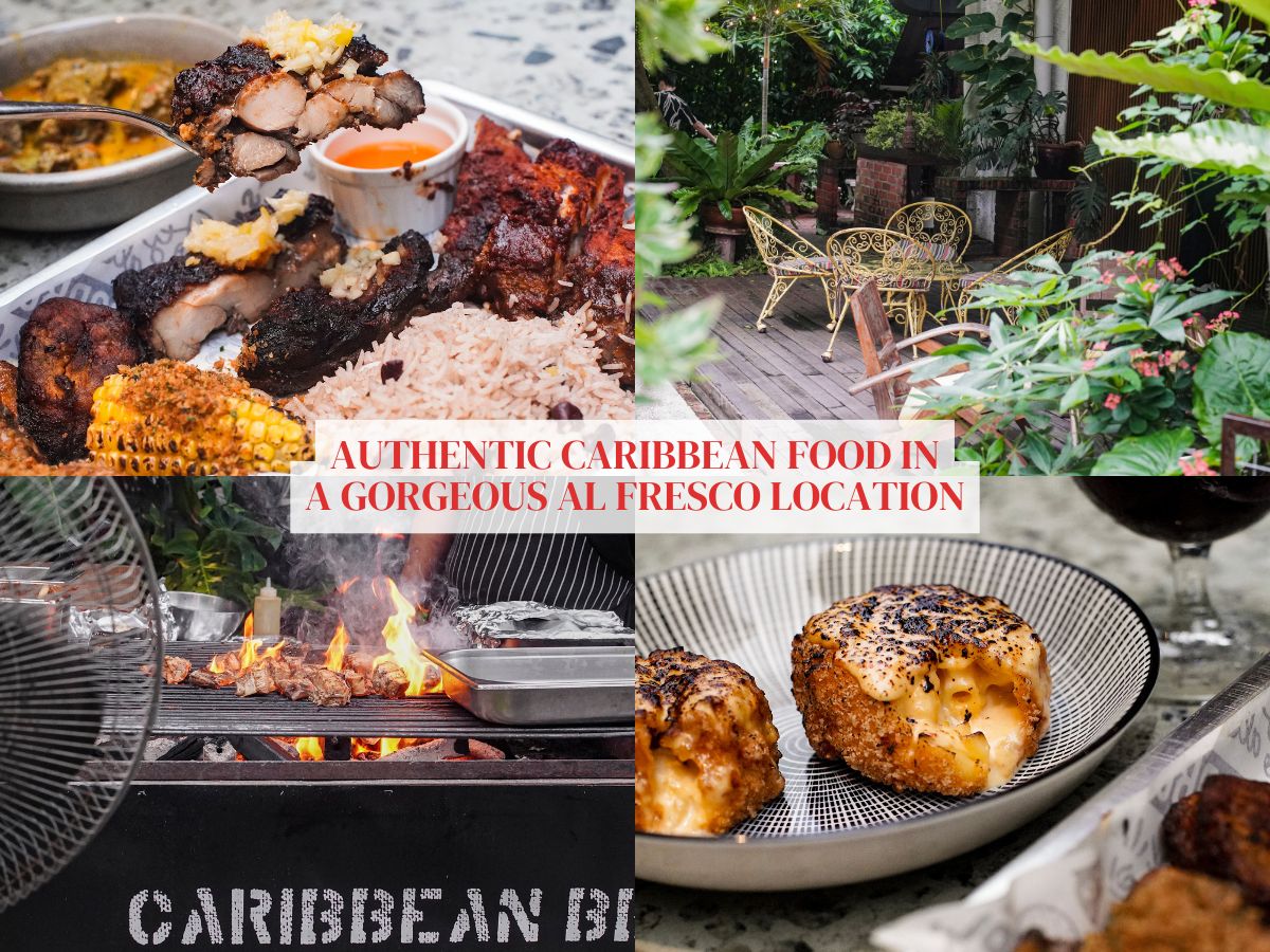 Camp Carribean: Authentic Caribbean food in the quaintest al fresco garden vibes