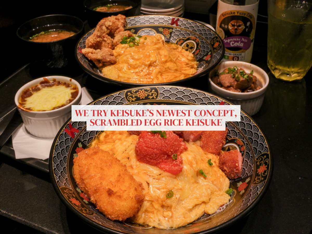 Review: Scrambled Egg Rice Keisuke makes great eggs, but some dishes are half-baked