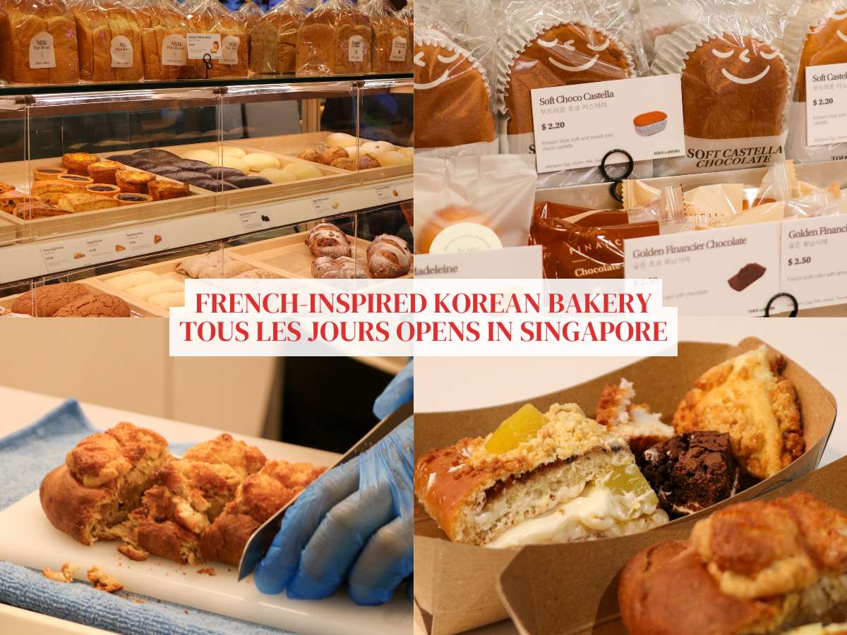 Tous Les Jours Singapore: French-inspired Korean bakery’s first outlet in Singapore