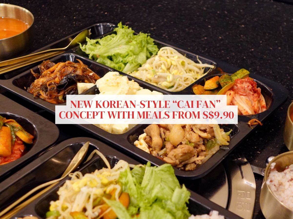 Koggii: New Korean-style “cai fan” concept at Suntec City with meals starting from S$9.90