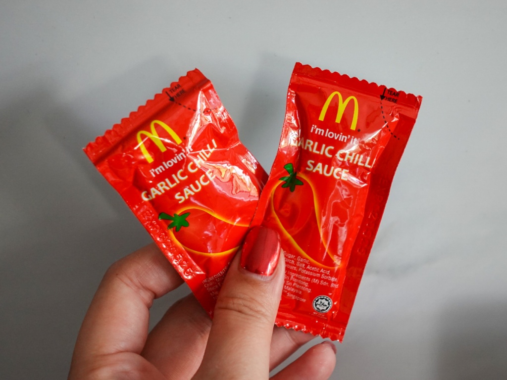 mcdonalds curry sauce condiment policy