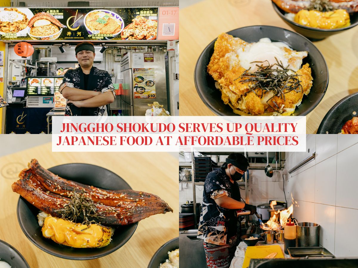 How Jinggho Shokudo’s Alexander Kong passion for Japanese food led him to start an affordable hawker stall