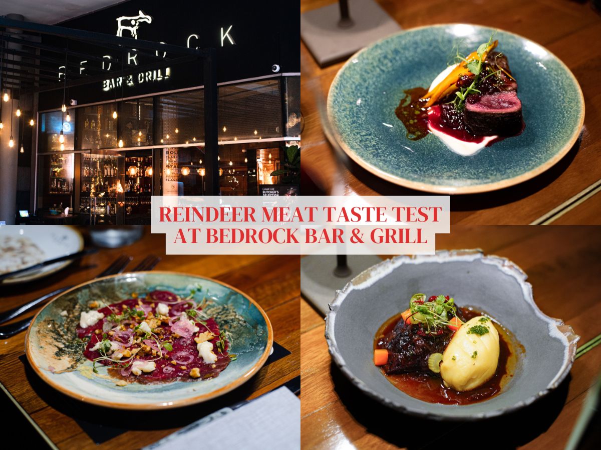 We try reindeer meat: Bedrock Bar & Grill is serving Santa’s chauffeurs for a limited time