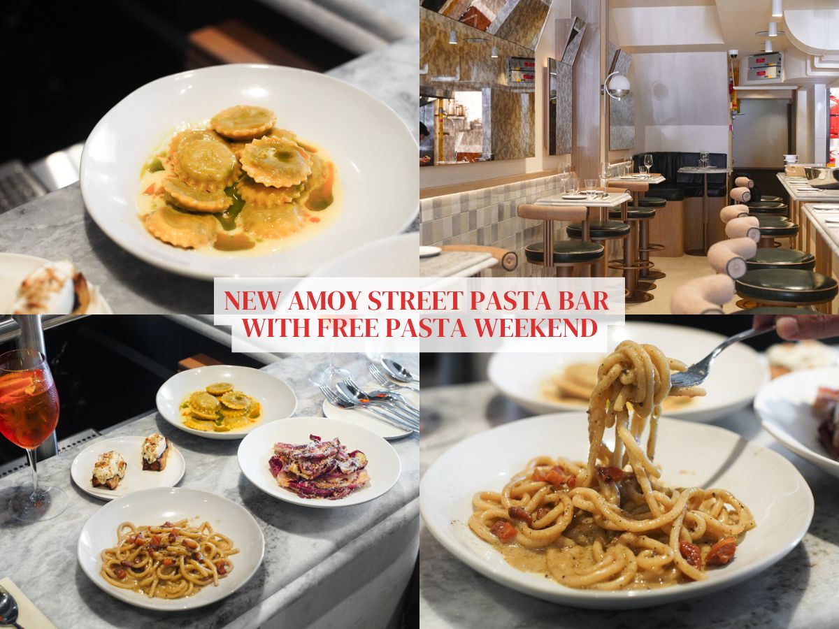 New pasta bar Scarpetta opens at Amoy Street, serving free pasta this weekend