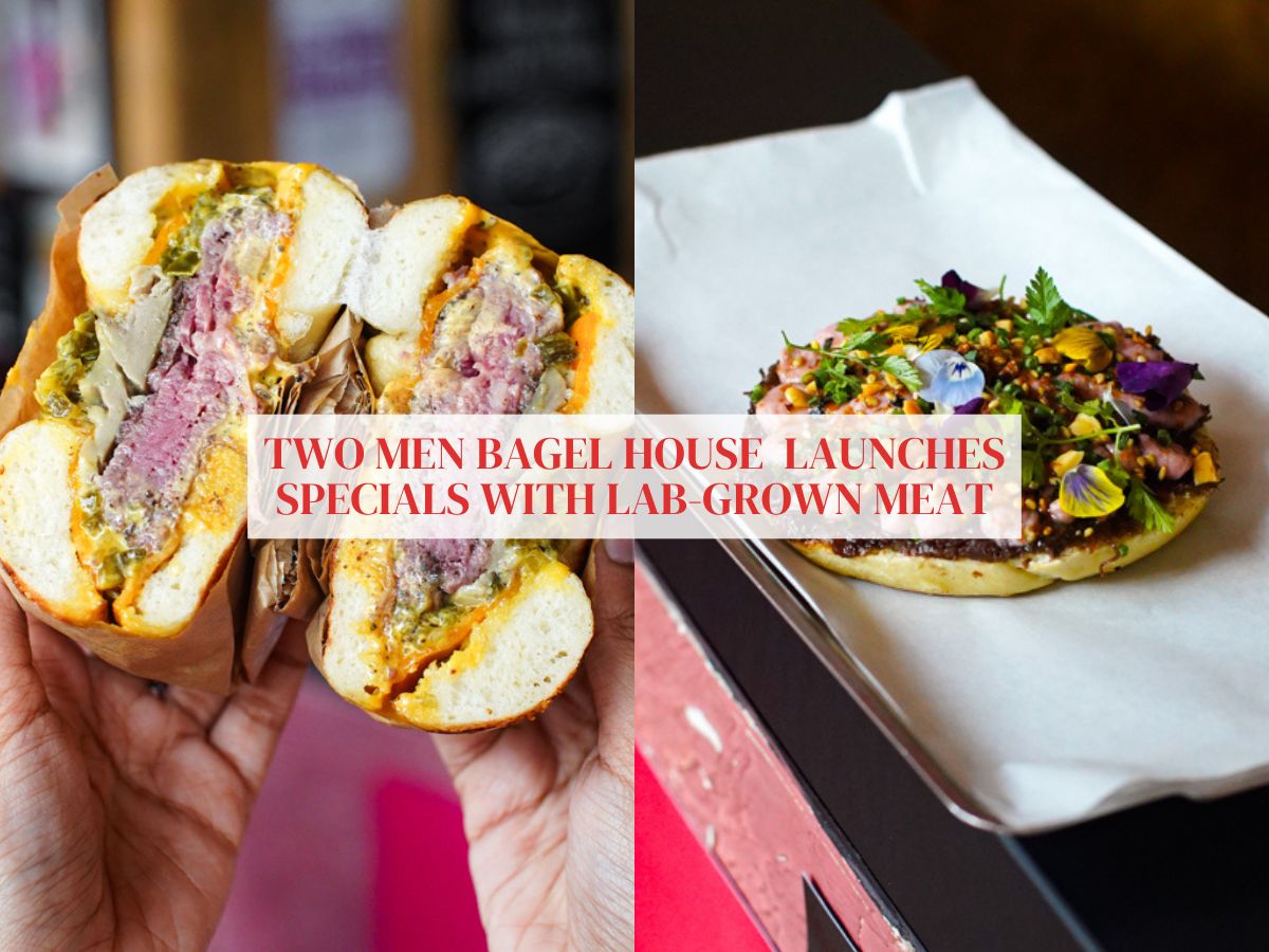 Two Men Bagel House x Forged by Vow: One-of-a-kind bagels with cultured quail