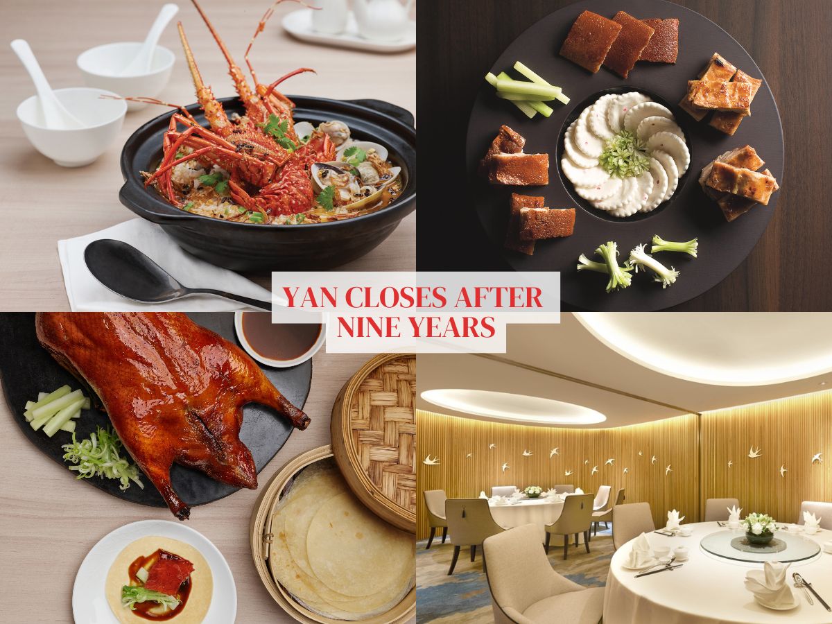 Beloved Cantonese restaurant Yan closes after nine years at National Gallery Singapore