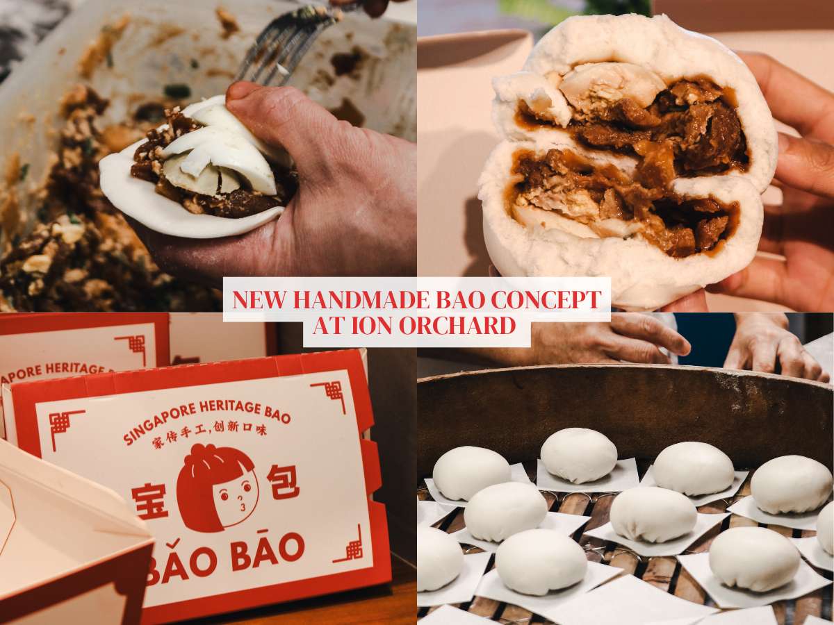 Bao Bao at Ion Orchard: New handmade bao concept with fluffy, stuffed buns from S$1.20