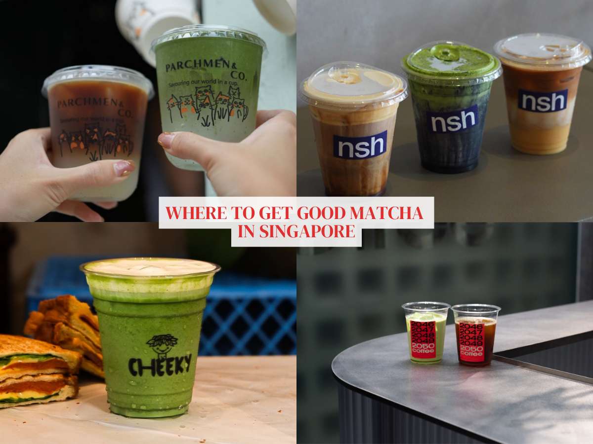 10 of our favourite spots for yummy matcha drinks in Singapore