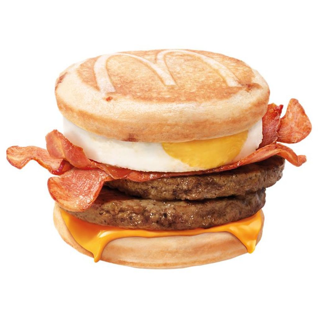 McDonald’s smoky beef burger and mcgriddles