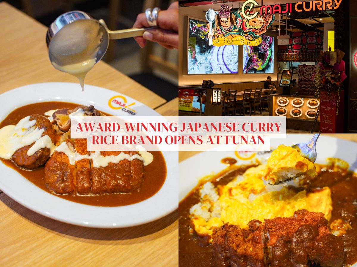 Award-winning Japanese brand Maji Curry opens at Funan with decadent curry rice