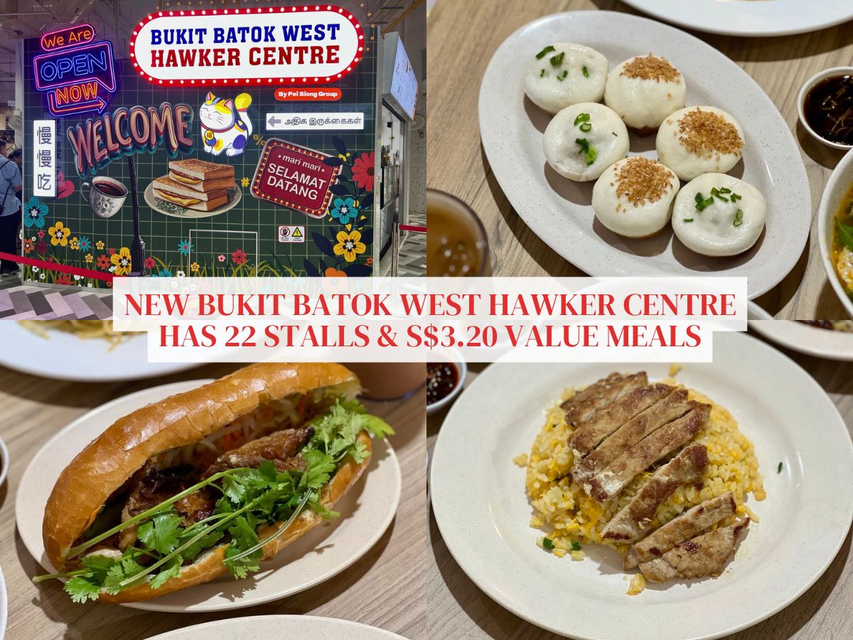 Bukit Batok West Hawker Centre opens with 22 food stalls, S$3.20 value meals