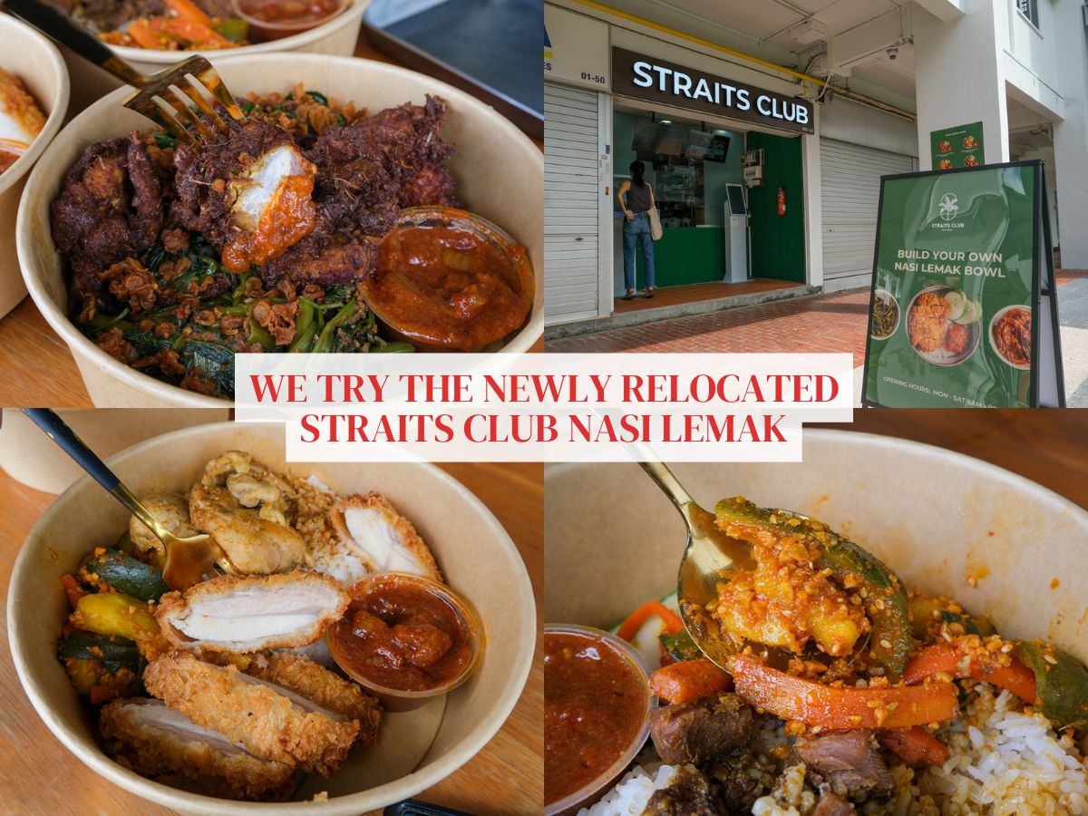 Review: Straits Club brings its signature crispy berempah chicken nasi lemak to Alexandra