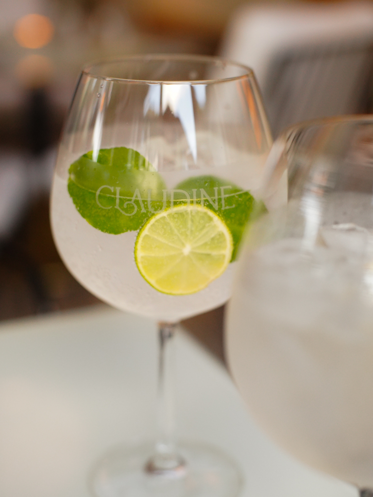 There are 25 gin & tonics to choose from. Photo: Evan Mua/HungryGoWhere la terrace