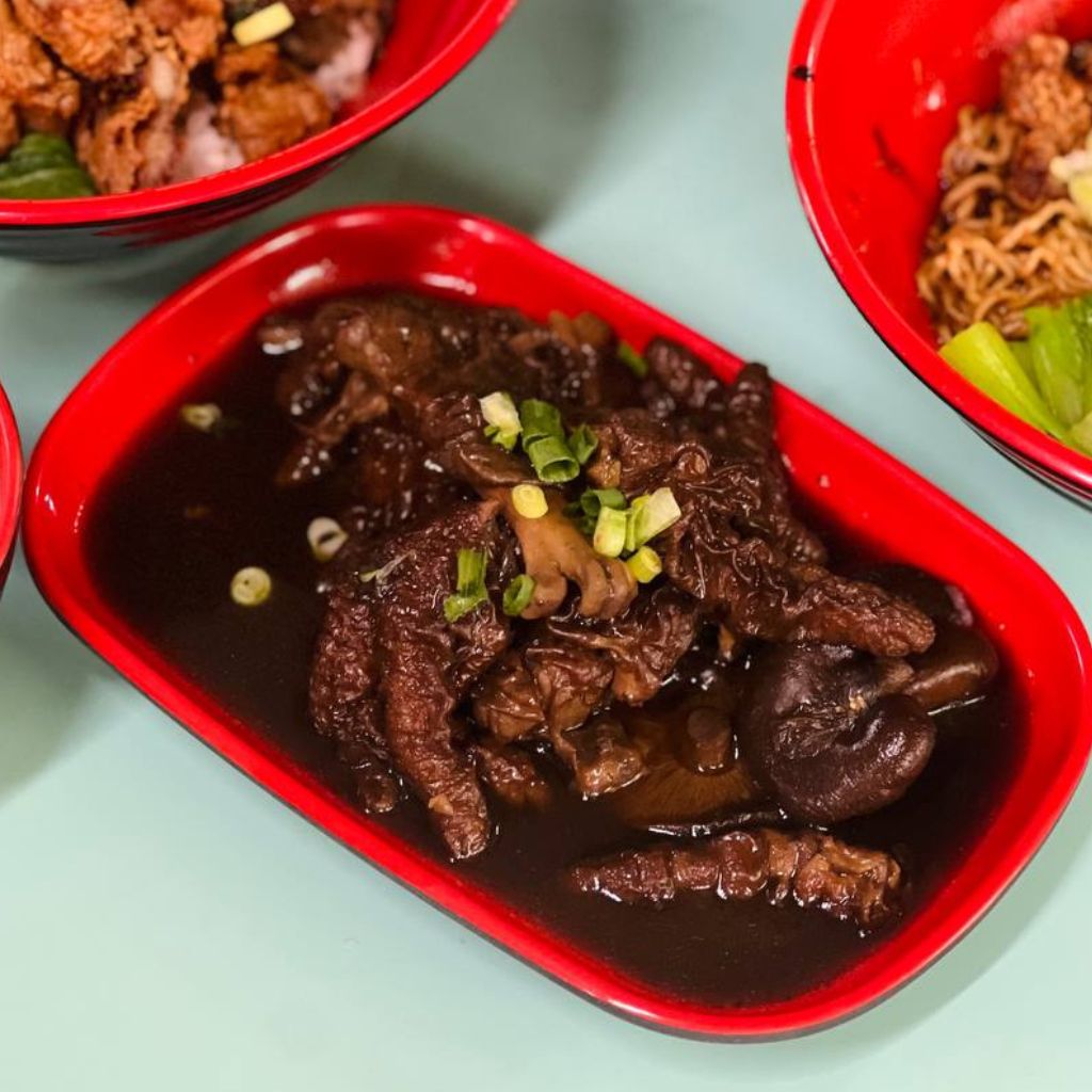 07 sy-mushroom chicken meijing sandakan-hgw Mei Jing Sandakan Fried Pork Noodle