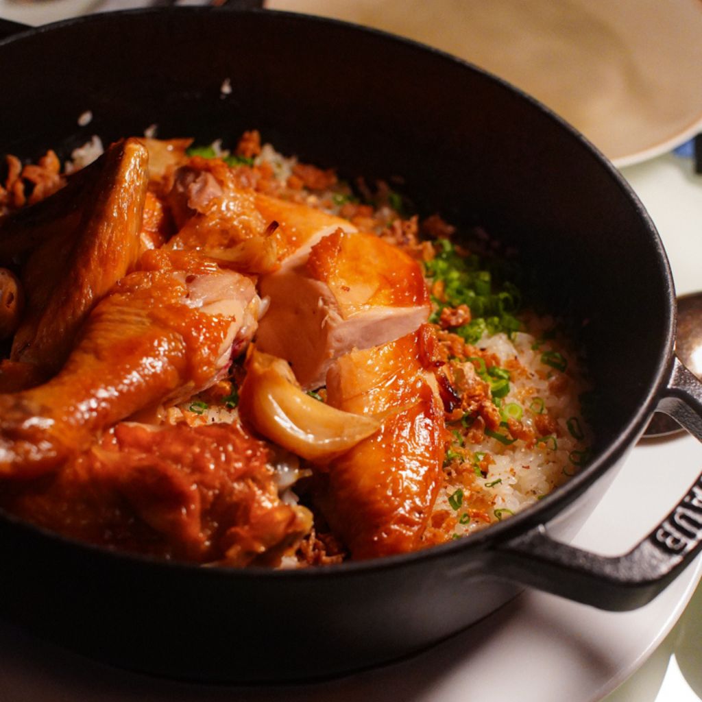 Half roasted chicken. Photo: Evan Mua/HungryGoWhere places to eat in Singapore