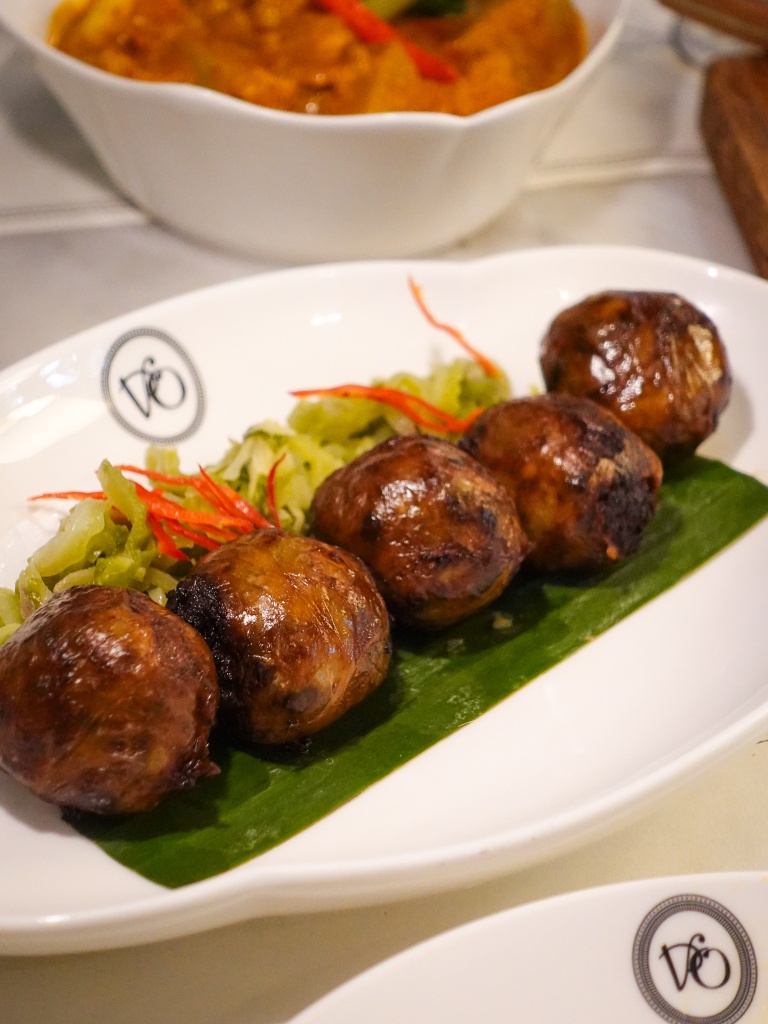Hati babi bungkus at Violet Oon Dempsey. Photo: Sarah Chua/HungryGoWhere places to eat in Singapore