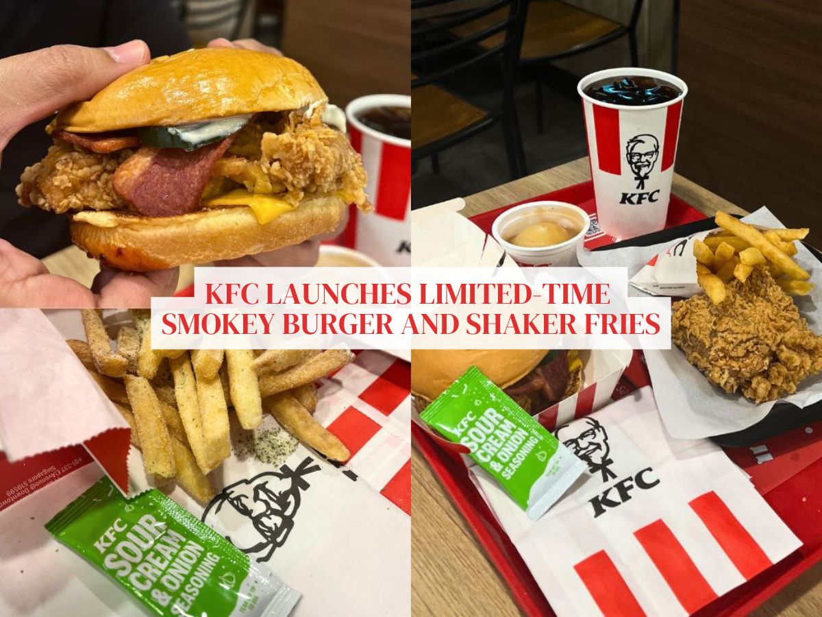 KFC introduces all-new limited-time Ultimate Smokey burger and sour cream & onion shaker fries