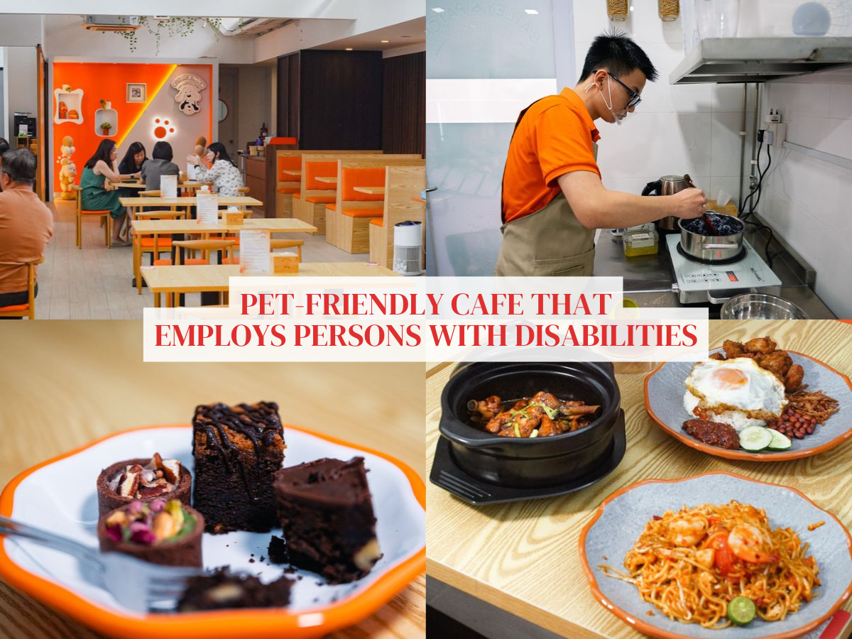 Quaint pet-friendly cafe Bailey & Patch serves tasty local dishes, while showing love to persons with disabilities