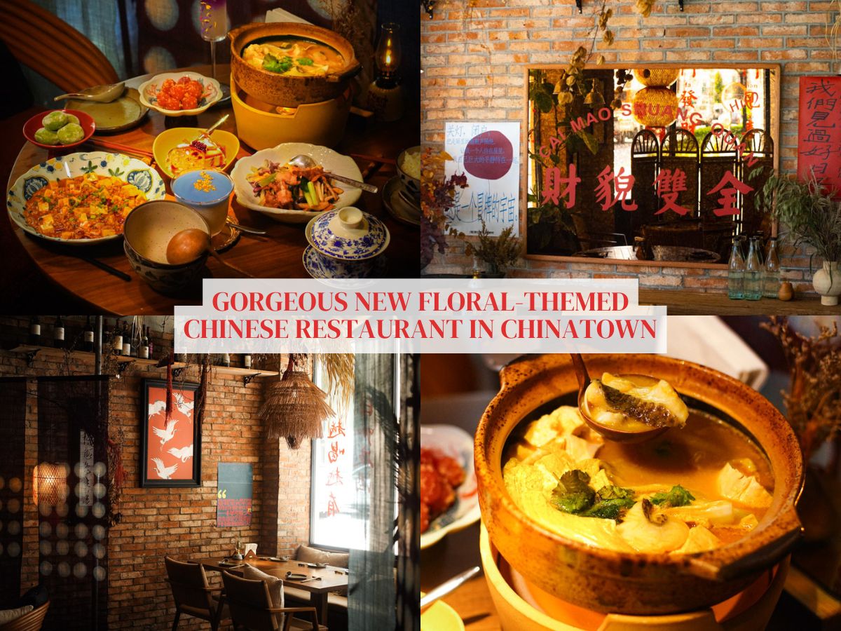 Yanhuo Restaurant: Comforting flavours and IG-worthy floral aesthetics at new modern Chinese restaurant