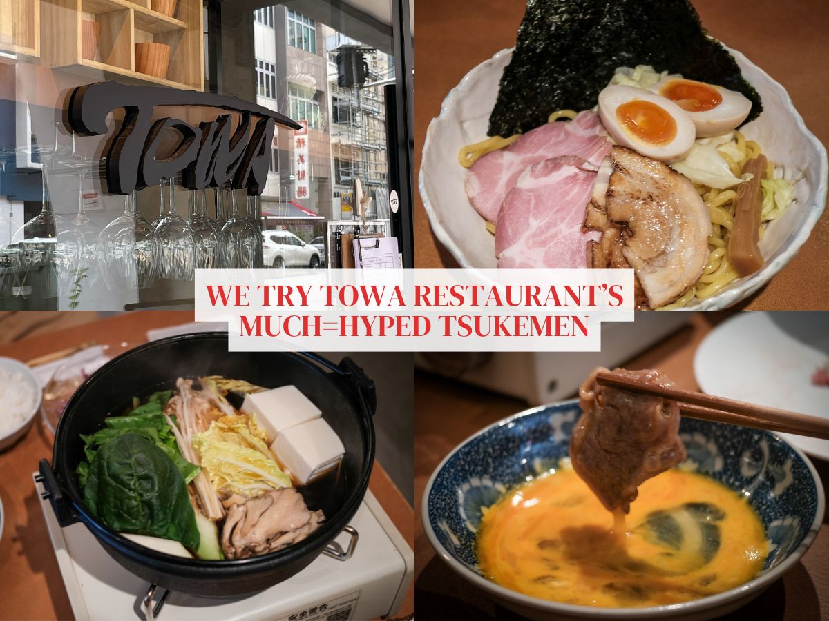 Review: Towa’s rare Japanese dishes, such as tsukemen, finally gets their due recognition
