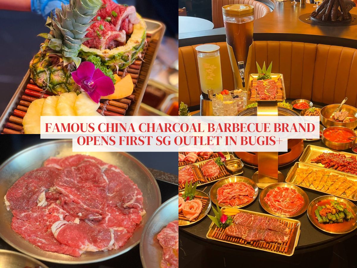 China’s charcoal clay stove barbecue Xita Lao Tai Tai opens first SEA outlet at Bugis+