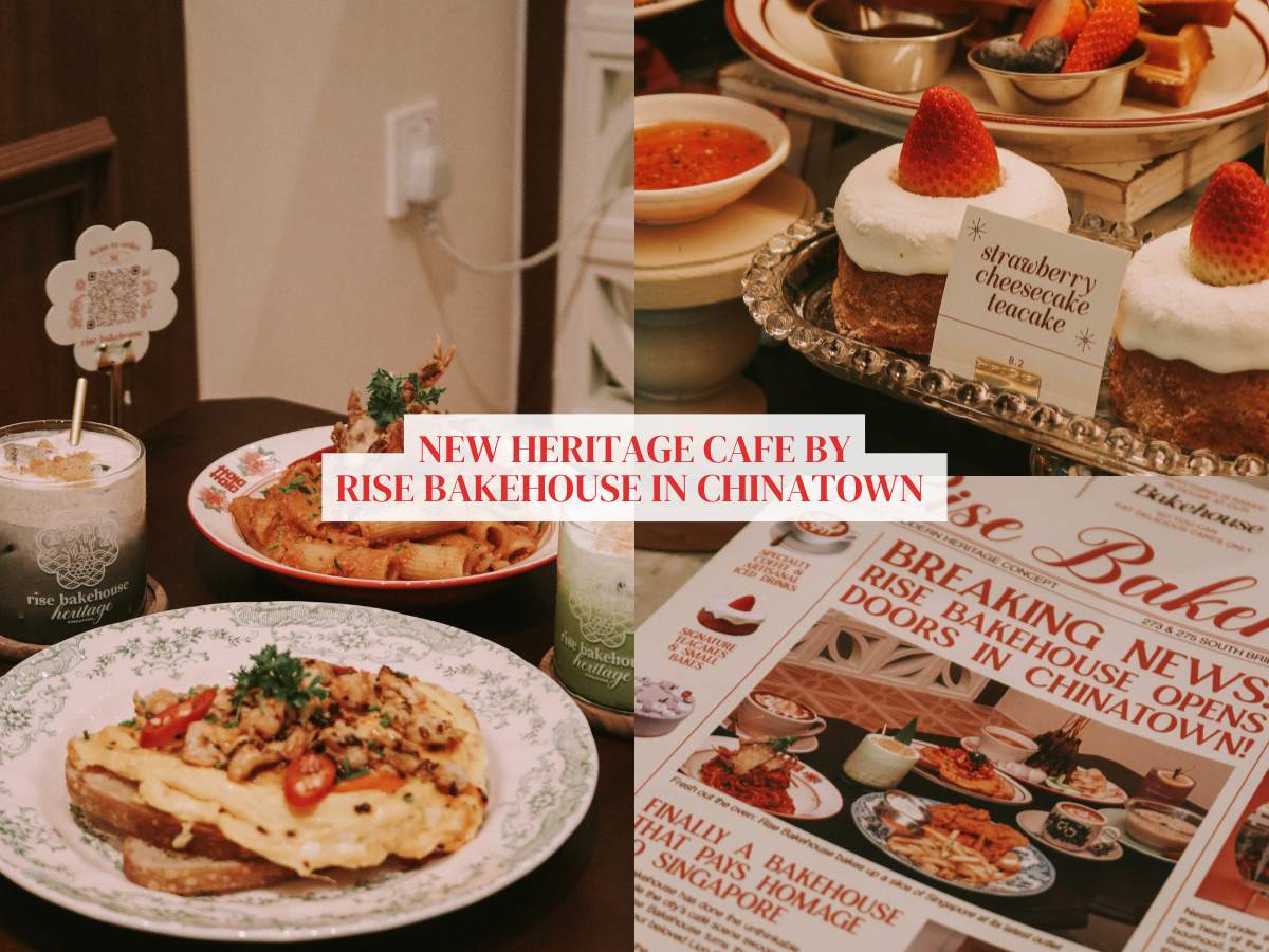 Rise Bakehouse Heritage: New old-school cafe at Chinatown with local-inspired bakes and brews