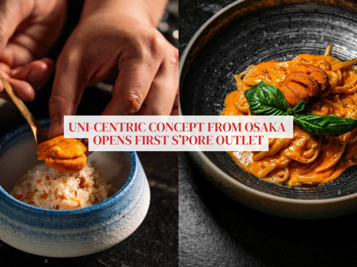 Osaka’s uni specialist Morita Unigoro opens first outlet in Singapore, with 1-for-1 uni pasta