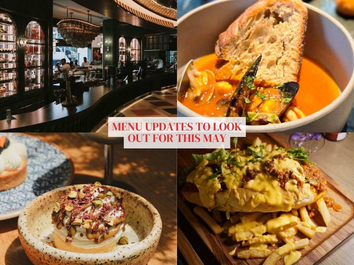 New menus to check out in Singapore in May 2025
