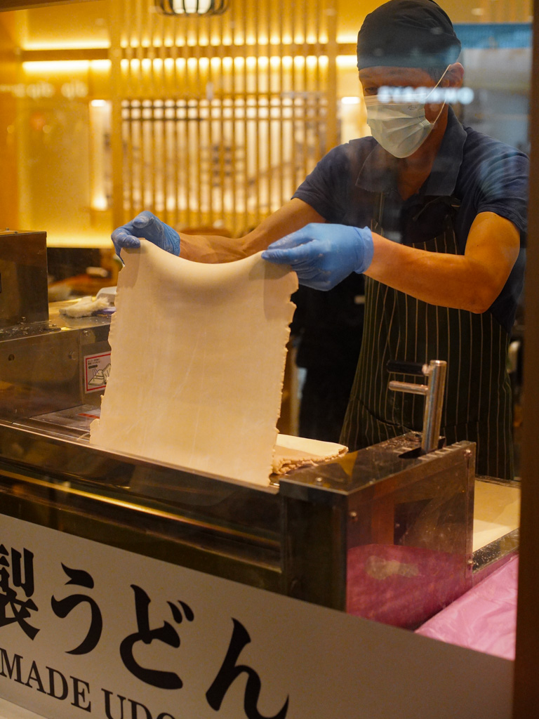 You can see the noodles are made fresh here. Photo: Evan Mua/HungryGoWhere kyo komachi