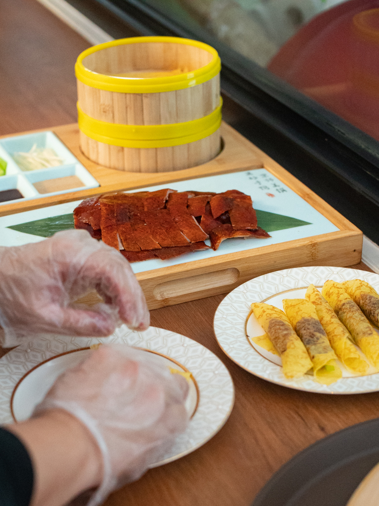 Peking duck is always welcome. Photo: Evan Mua/HungryGoWhere mansion 7 cantonese cuisine