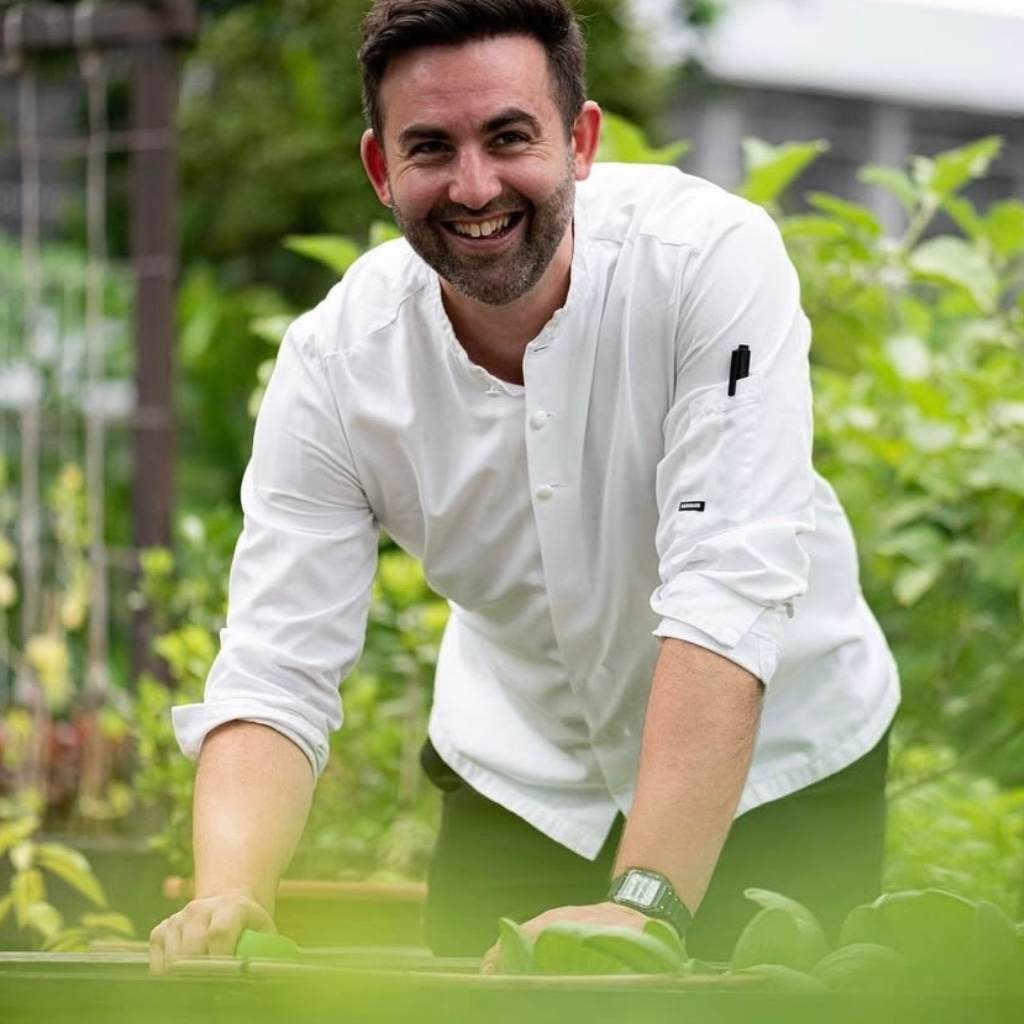 Chef Michael Wilson. Photo: @michaelwilsonchef/Instagram Hortus Singapore