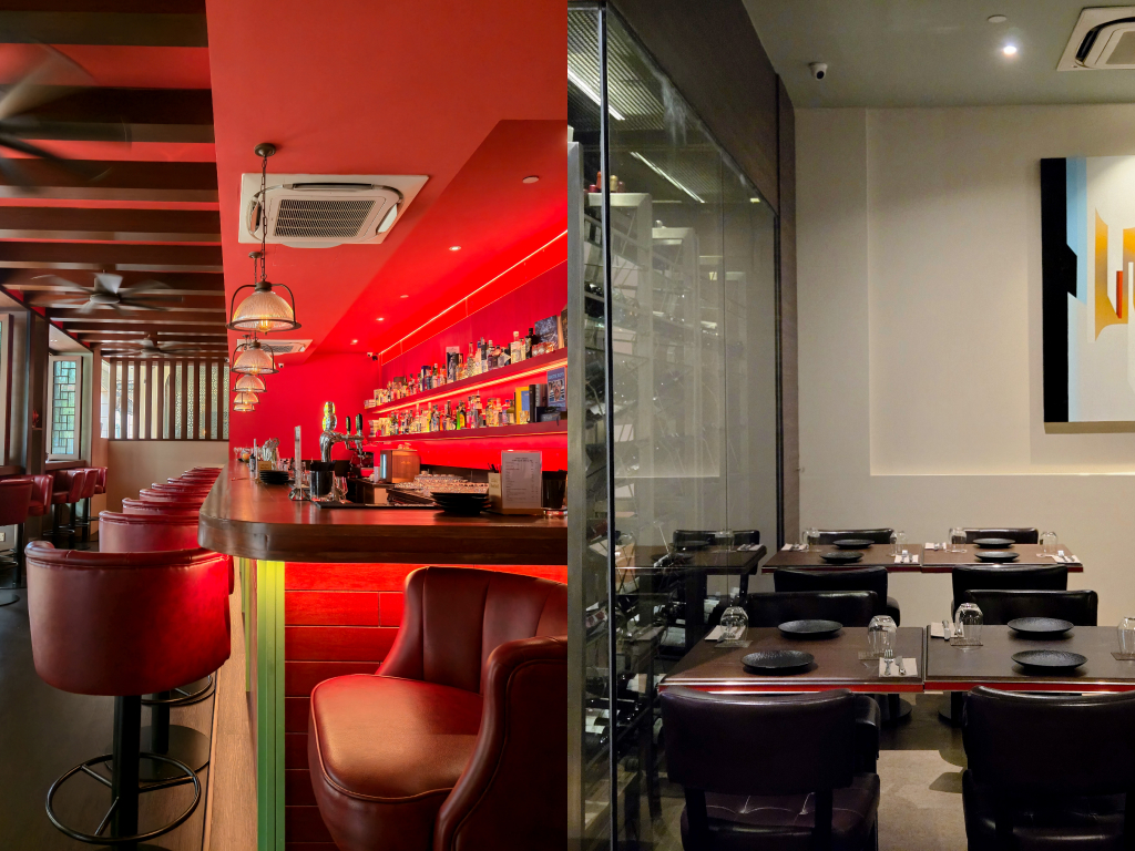Diners can opt to sit at the bar area for a casual tipple or two, or dine in the main dining area. Photo: Zawani Abdul Ghani/HungryGoWhere Chef's Tavern Craig Road