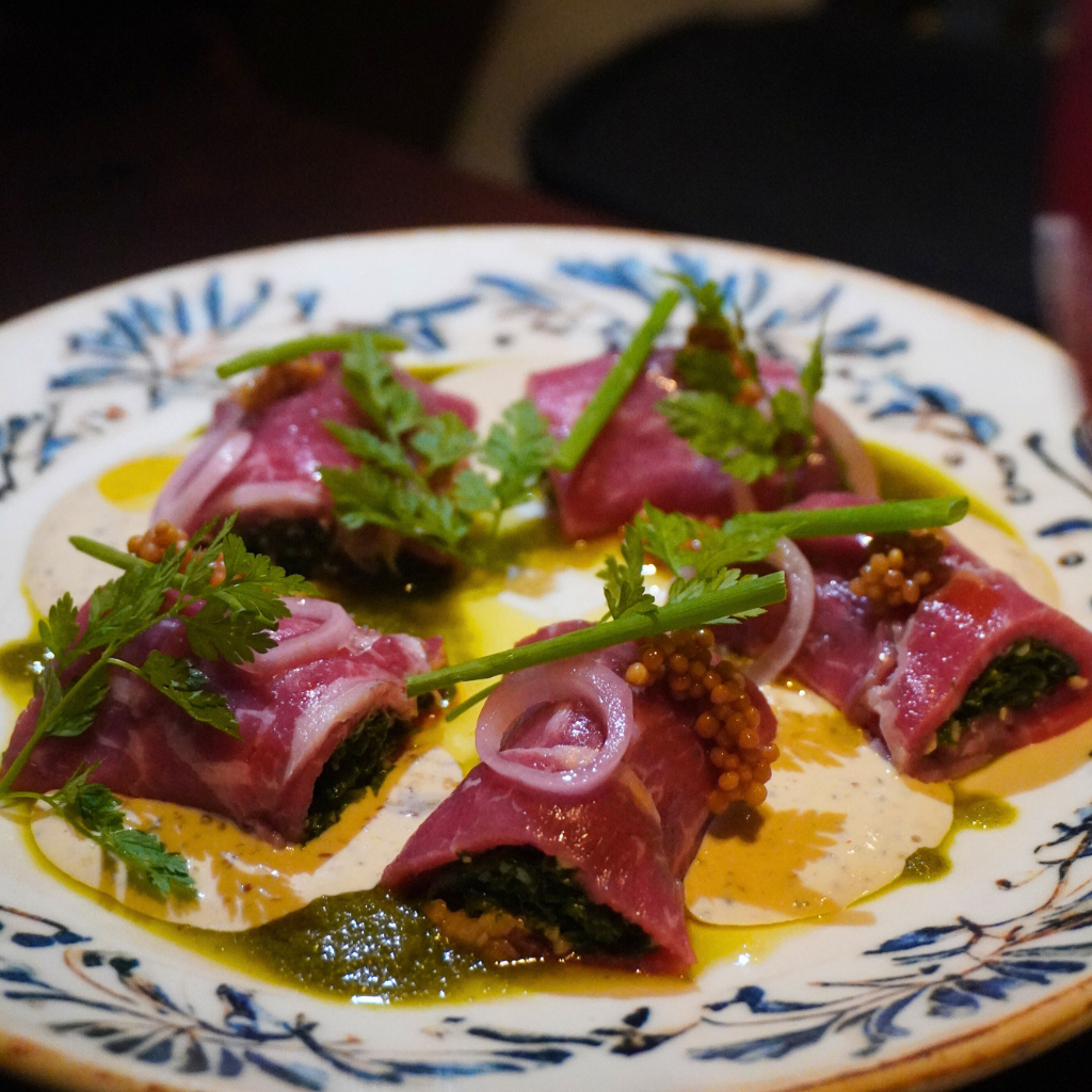 A vibrant, artfully plated starter. Photo: Angeline Ang/HungryGoWhere Altro Zafferano Italian Restaurant