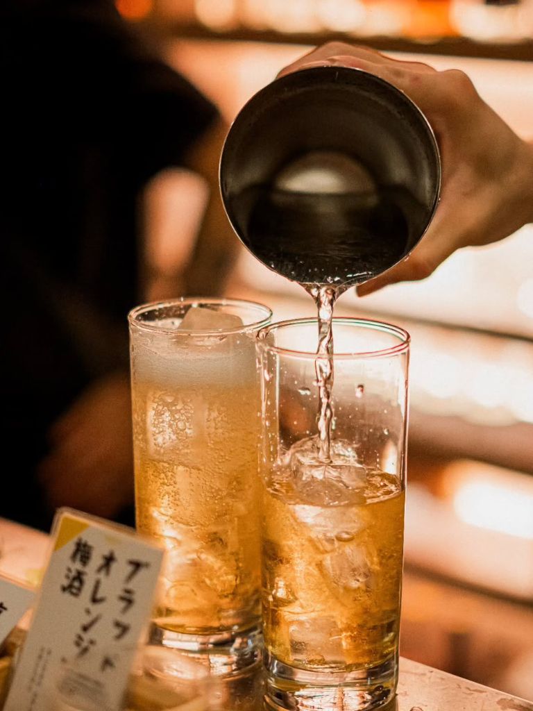 This bar is known for its vending machine entrance, umeshu and highballs. Photo: Ume San free-flow alcohol singapore