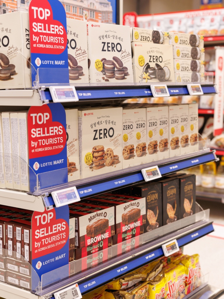 Calorie-conscious folk will want to get their hands on Lotte’s Zero range of snacks. Photo: Fairprice Group lotte mart express singapore