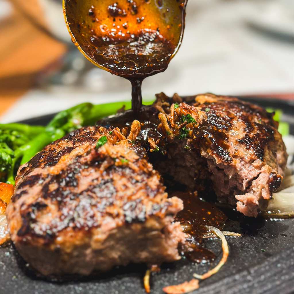 Royal hamburg steak. Photo: Phyllis Leong/HungryGoWhere Jewel Changi food