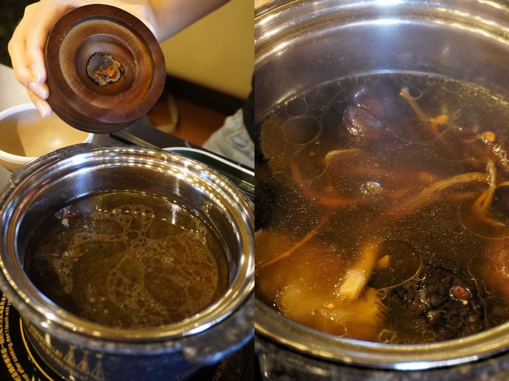 Some black truffle to go with your broth (left). Photos: Angeline Ang/HungryGoWhere Broth & Beyond