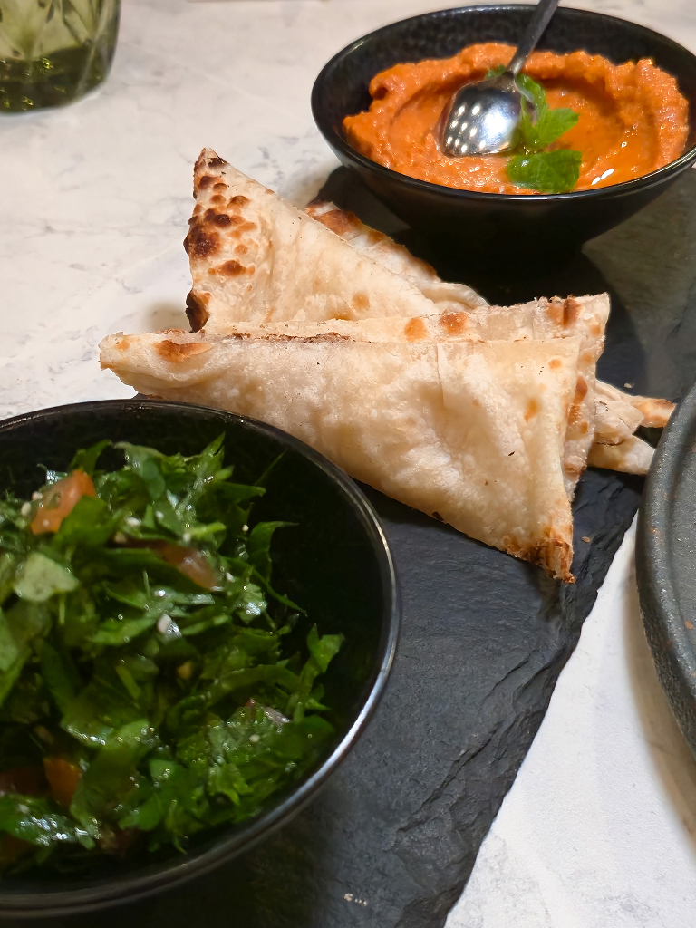 Mezze duo. Photo: Zawani Abdul Ghani/HungryGoWhere Coriander Leaf Craig Road