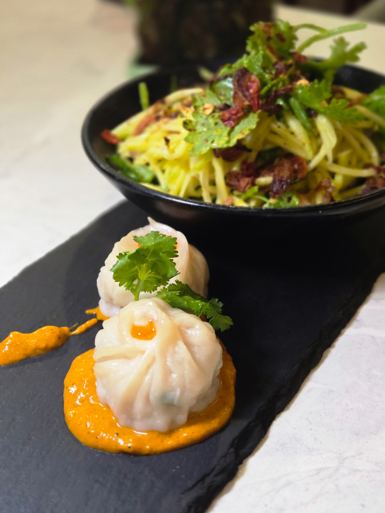 Nepalese chicken momo dumplings. Photo: Zawani Abdul Ghani/HungryGoWhere Coriander Leaf Craig Road