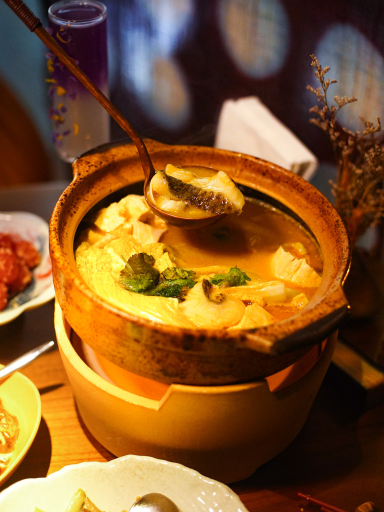 This fish soup is ultra piquant. Photo: Evan Mua/HungryGoWhere yanhuo restaurant singapore