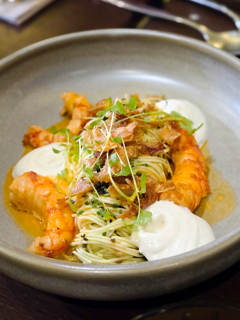 Cold kombu angel hair pasta. Photo: Zawani Abdul Ghani/HungryGoWhere Chef's Tavern Craig Road