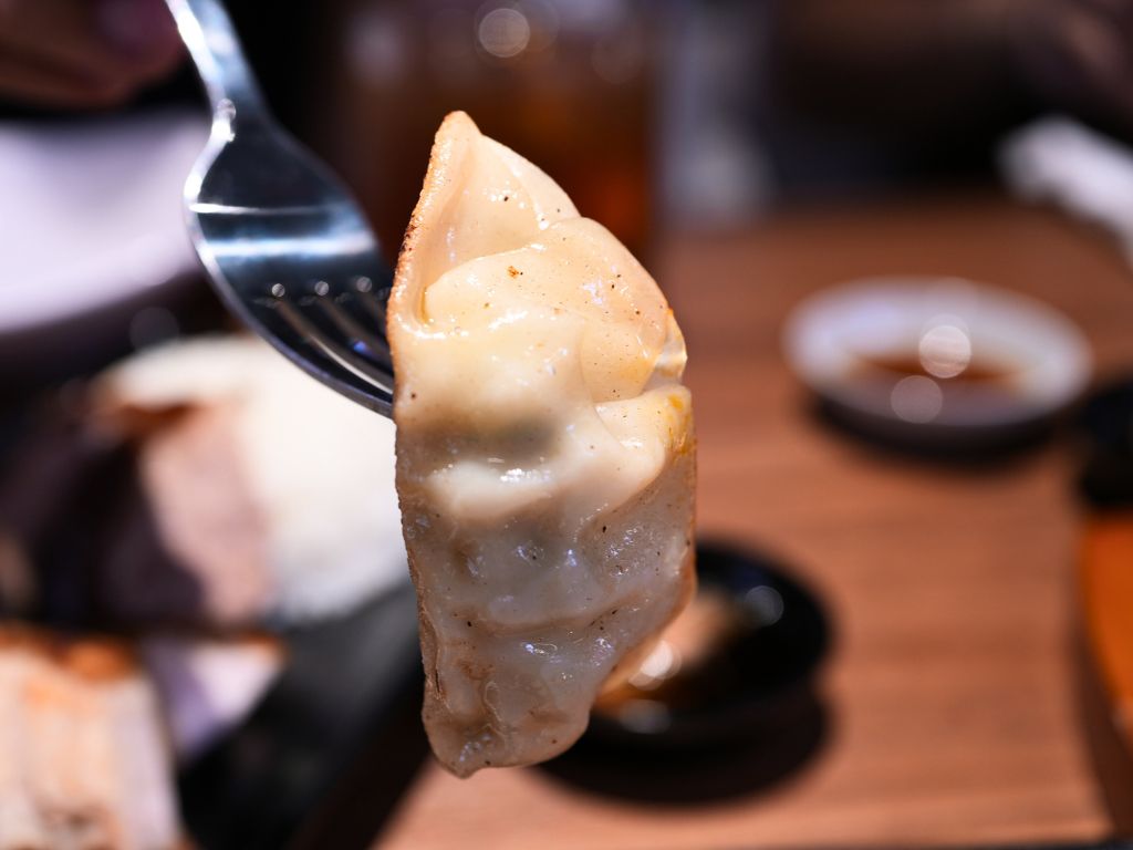Gyoza with a delicious filling. Photo: Angeline Ang/HungryGoWhere fairprice finest sembawang